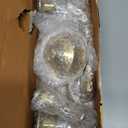 Rely+ 3 Arm Candelabra Taper Candle Holders Decorations Indoor Kitchen Dcor Table Candles Candlestick Candelabra Centerpiece (Gold)