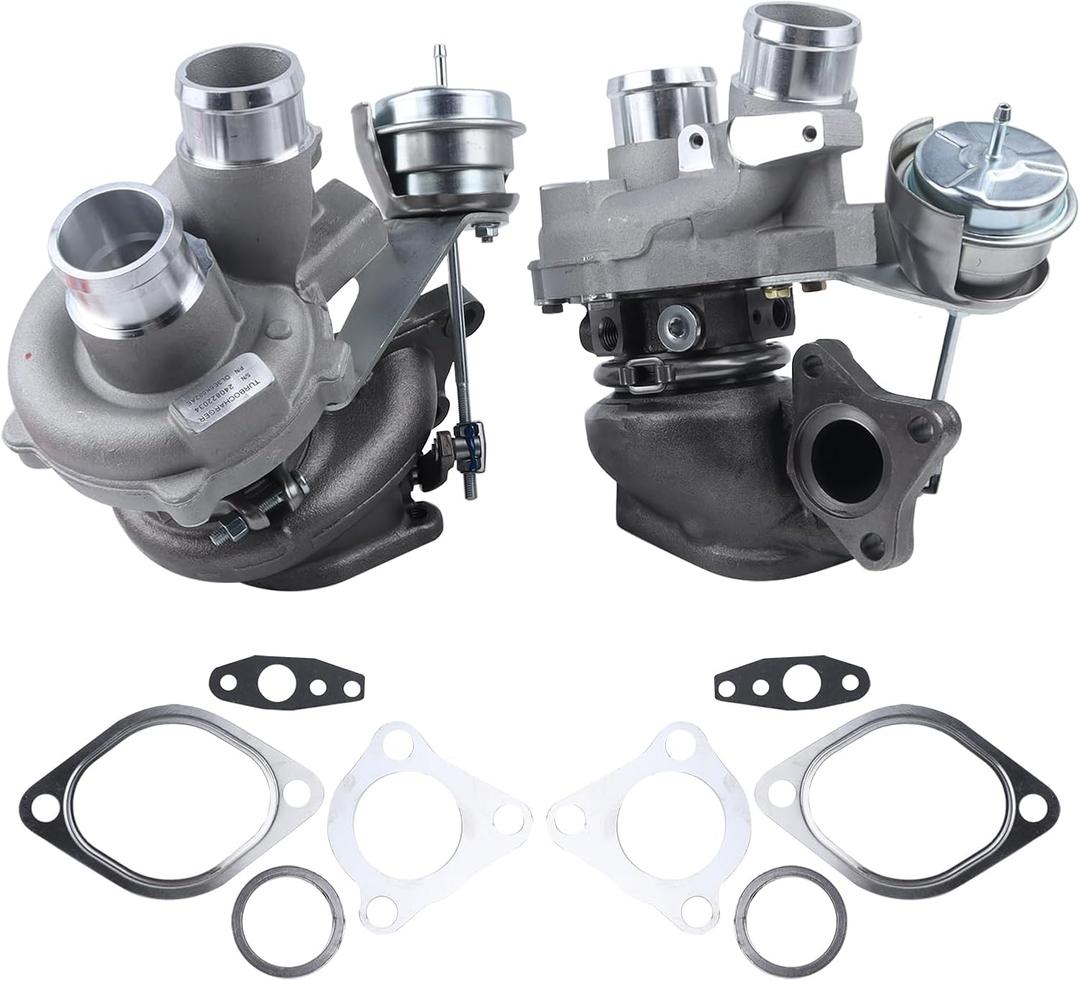 Left and Right Twin Turbo Turbocharger Fit For 2013-2016 Ford F150 V6 3.5L Ecoboost GAS,53039880470 53039880469 DL3E6K682AE DL3E6K682AA
