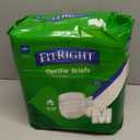 FitRight Ultra Adult Diapers, Disposable Incontinence Briefs, Leak-Proof Diaper, Absorbent Briefs For Men and Women, Maximum Protection, Medium, 32 44 in, 20 briefs per bag