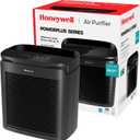 Honeywell PowerPlus HEPA Air Purifier for Home, 968 Ft Rooms in 1 Hour, HEPA Air Purifiers that Reduce Allergens, Dust, Pollen, All Smoke Types, Pet Dander and Odors, Black, HPA3100