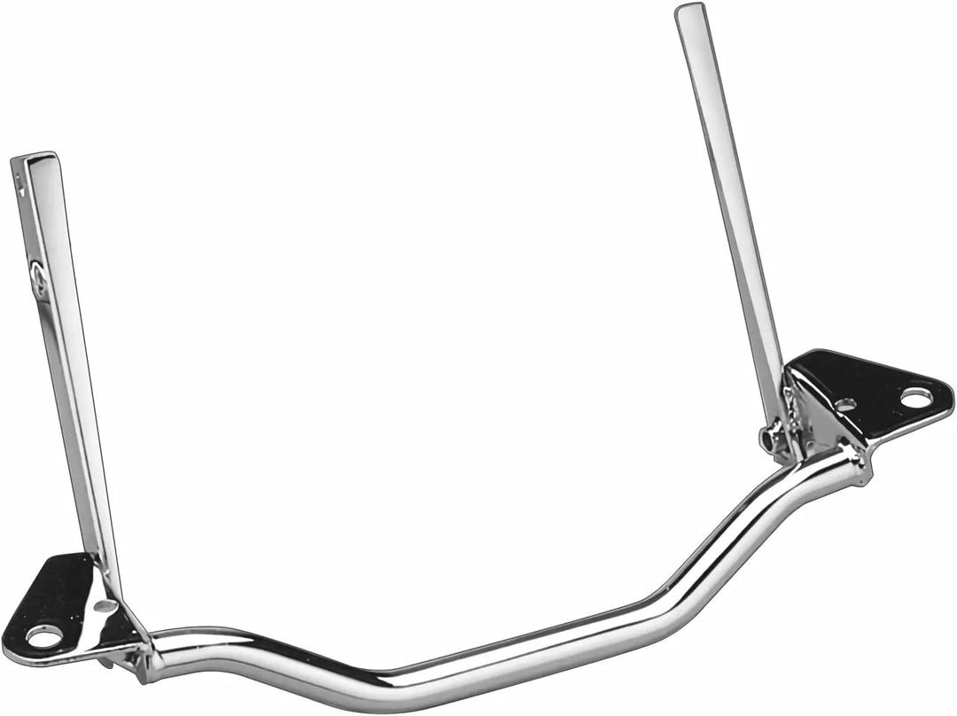 Chrome Spotlight Passing Lamp Mount Bracket Bar Fit For Harley FL Softail 1986-1999