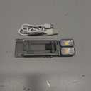 Dott Arts Book Lights for Reading at Night,Rechargeable 1000mAh Reading Lights for Books in Bed Dual-Heads Small Desk Lamps for Home Office with 5 Colors,Timer Function,LED Clip Light for Kids Room (Black)