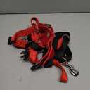2 Hounds Design Freedom No Pull Dog Harness, Adjustable Harness and Leash Set, Easy Walking & Comfortable Control, Fits Small, Medium & Large Dogs, Solid Colors, Made in USA, 1" XL, Red