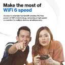 Linksys AX1800 Wi-Fi 6 Router Home Networking, Dual Band Wireless AX Gigabit WiFi Router, Speeds up to 1.8 Gbps and coverage 1,500 sq ft, Parental Controls, maximum 20 devices (E7350)