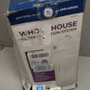 GE Whole House Water Filtration System, Reduces Sediment, Rust & More, Install Kit & Accessories Included, Replace Filters (FXHTC, FXHSC) Every 3 Months, GXWH40L