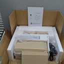 Cyclysio Natural Wood Nightstand with Charging Station, Scalloped Bedside Table with 2 Smooth Drawers, Modern End Table with Solid Wooden Legs for Bedroom and Small Spaces