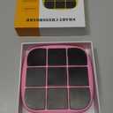 Tic-Tac-Toe Bolt Game, 4-in-1 Handheld Puzzle Games Console, Electronic Tic-Tac-Toe Game for Educational and Memory Growth, Portable Travel Games for Car Ride, Board Games for Kids and Adults (Pink)