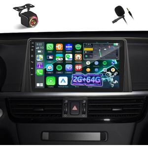 [4 Core+64G] Volxcereo Car Radio for Kia Optima K5 2016 2017 2018, 10.1 inch Android Touchscreen Stereo with Carplay/Android Auto, GPS Navigation, WiFi, Bluetooth, EQ, SWC, FM/RDS