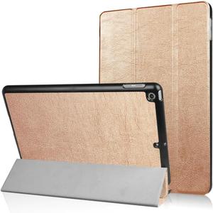 2 x Tablet Cover for Apple iPad 9.7 5th 6th (2017 2018 Release),Folio Stand Lightweight Sleep/Wake Up Leather Case for Apple iPad 9.7" A1822 A1823 A1893 A1954 (KST-Rose Gold)