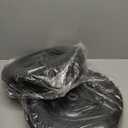 Cenipar 4.80/4.00-8" Flat-Free Tire and Wheel, 16" Solid Wheelbarrow Tires with 5/8" or 3/4" Bearings, 3-7" Centered Hub 4.80/4.00-8 Tire and Wheel for Wheelbarrow Garden Trolley and Wagons(Black)