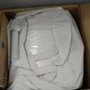 White Bounce House, PVC Materials, Bounce House for Kids 3-6 Blower Included, Bouncy House with Slide, 11ft L x 8ft W x 6.5ft H, Bouncy Castle Indoor Outdoor