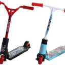 2Pcs Finger Scooter Mini,Mini Scooters Finger Board Accessories,Tiny Trick Scooter for Party Favors,Finger Training,Magic Kits and Accessories,This Product is not Suitable for Children Under 12