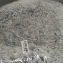 WESTERN HOME WH Calming Dog Bed & Cat Bed, Anti-Anxiety Donut Dog Cuddler Bed, Warming Cozy Soft Dog Round Bed, Fluffy Faux Fur Plush Dog Cat Cushion Bed for Small Medium Dogs and Cats (24.0"L x 24.0"W x 8.0"Th, Light Grey)