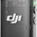 DJI Mic 2 Transmitter (Shadow Black), Wireless Microphone with Intelligent Noise Cancelling, 14-Hour Internal Recording, 6-Hour Battery, Magnetic Attachment, Bluetooth Microphone, YouTube, Vlogs
