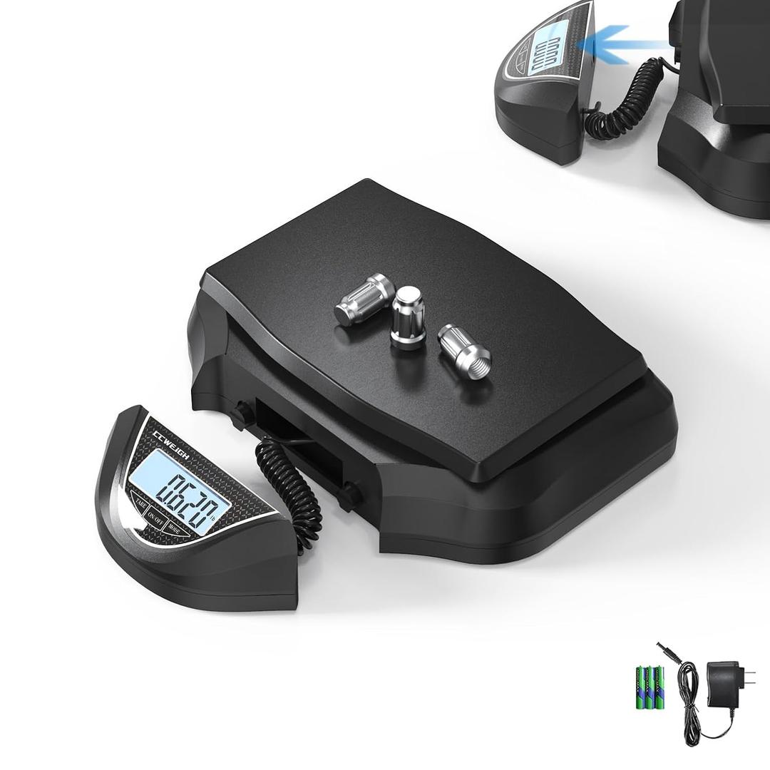 Postal Scales 66lbs 30kg/1g High Precision Food Scale for Kitchen with Tare,Portable Shipping Scale for Packages, Jewelry,Small Kitchen Business,Batteries Included Cool Black