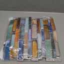 12-Sheet Peel and Stick Tile Backsplash 12" x 12", Stick-On Wall Tiles Decals,Self-Adhesive Wallpaper for Kitchen, Bathroom & Laundry Room, (Blue Yellow) (12 x 12 inch (Marble style), Spt-253)