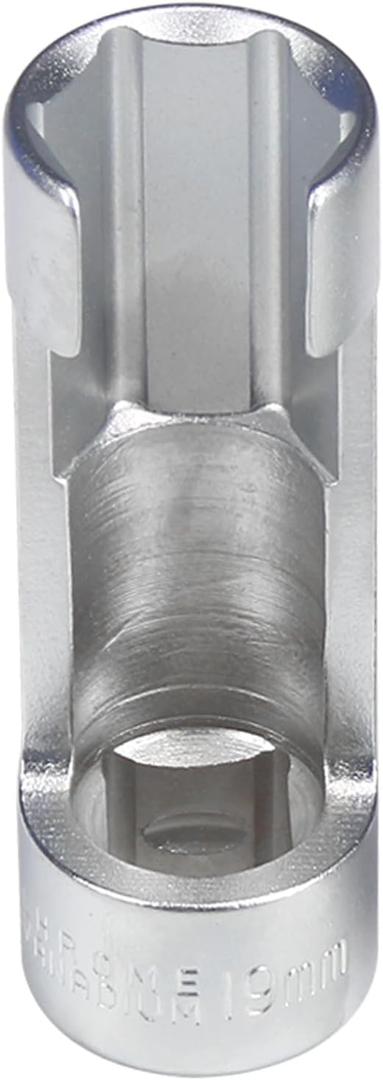 19MM (1/2"DR) Diesel Injector Fuel Line Socket Set Difficult Access Flare Nut Wrench Spanner for Wired Temperature Sensors, Thermo Switches, ABS Tube, Master Cylinder, Coolant, etc