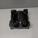 (2025 Upgraded) Wireless Headset with Mic for Work, Bluetooth Headset with Noise Canceling Microphone with Dongle, Charging Base & Mic Mute, Wireless Headphones for Work from Home/PC/Computer (Black)