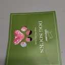 EXPAWLORER Dog Socks to Prevent Licking Paws with Grippers for Hardwood Floors Anti Slip, Glow-in-the-Dark Dog Cold Winter Shoes Booties Boots & Paw Protectors for Small Medium Large Senior Dogs XS (Pink)