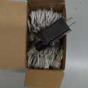 JMEXSUSS 91.5ft 250 LED Purple String Lights Indoor, Connectable 8 Modes Purple Christmas Lights Outdoor Waterproof, Plug-in Clear Wire Christmas String Light for Xmas Bedroom Party Tree Decorations