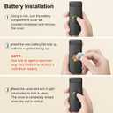 New Replacement Remote Control for Bose TV Speaker/Bose Solo Soundbar Series II(Batteries Not Included)
