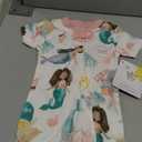 Burt's Bees Baby Unisex Baby Short Sleeve Pajamas, One-piece Sleeper Romper Pjs, Snug Fit for Infants 3 to 24 Months Baby and Toddler Sleepers (pack of 1)