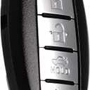 Key Fob Replacement Fits for Nissan Altima 2007-2013 / Maxima Murano 370Z 2009-2014 / Infiniti G35 G37 EX35 FX35 FX37 Q70 Keyless Entry Remote Control Smart Key Fobs KR55WK48903 KR55WK49622