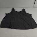 Women's Mini-Ribbed Stretch Scoop Neck Tank Top 4XL