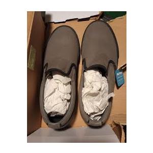 Hurley Kayo Slip-on Grey Black Size 10 M