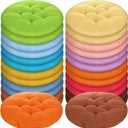 Tinideya 24 Pcs Floor Cushions Classroom, Medium 15.7 Inch,Pink-Purple