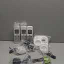 Panasonic Cordless Phone, Easy to Use with Large Display and Big Buttons, Flashing Favorites Key, Built in Flashlight, Call Block, Volume Boost, Talking Caller ID, 2 Cordless Handsets - KX-TGU433W (White)