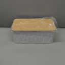 Bread Box for Kitchen Countertop, Metal Bread Storage Bin with Bamboo Cutting Board Lid, Includes Bread Knife, Fits Sourdough & Buns, Stylish Organize (White)