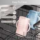 Pouch Holder No Squeeze of Stand Easy to Hold for Food Pouches & Drink Boxes - Baby Pouch Holder Allows for Easy Toddler Self-Feeding and Mess Prevention -Toddler Must HavesPink & Blue