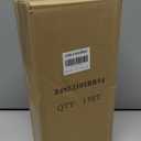 SwallowLiving 4-Pack Wood Wall Planters with 16 Removable Faux Artificial Eucalyptus Stems, Boho Farmhouse Wall Decor for Living Room, Bedroom, Bathroom and Office