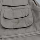 Mens Fishing Vest Summer Outdoor Work Safari Travel Photo Vest with Multi Pockets (Small, Beige)