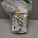 Glocusent 5W 36 LED Reading Clip on Light for Bed, Eye Caring Bed Lamp, 3 Colors & 5 Brightness Levels for Headboard with Adapter, Perfect for Reading, Working & Studying (Black)