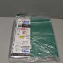 Five Star Spiral Notebook + Study App, 5 Subject, College Ruled Paper, 8-1/2" x 11", 200 Sheets, Fights Ink Bleed, Water Resistant Cover, Forest Green (72079)