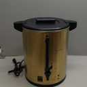 Commercial Coffee Urn, 16L Double Wall Stainless Steel, Large Coffee Maker Percolator with Keep Warm Mode, Electric Hot Water Urn Dispenserfor Parties Office Catering Events (16L 68 cups)