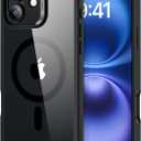 ESR for iPhone 16 Case, Camera Control Cover, Compatible with MagSafe, Shockproof Military-Grade Protection, Magnetic Phone Case for iPhone 16, Classic Hybrid Case, Clear Black