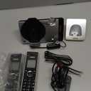 VTech DS6771-3 Connect to Cell, Cordless Phone with Answering Machine, DECT 6.0 Headset+2 Handset Intercom, Bluetooth, Caller ID/Call Waiting, Expandable System - Silver/Black