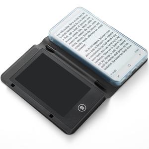 E Book Reader with Handwriting Tablet, 5-inch E Reader for Android 5.1 with 1+8G Memory, Built in Camera & Speakers, Protective Cover, for Writing Reading Meeting Study