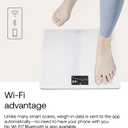 Withings Body - Digital Wi-Fi Smart Scale with Automatic Smartphone App Sync, BMI, Multi-User Friendly, with Pregnancy Tracker & Baby Mode