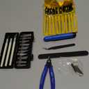 Anyman 42pcs 3D Printer Tool Kit, 3D Printing Accessories with Deburring Tool Diamond Files Pliers Carving Set and Scraper for 3D Print Removal, Smoothing, Finishing, and Model Building