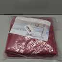 ESGOTBME 10x10ft Wrinkle Free Burgundy Backdrop Curtain for Parties Soft Fabric Drapes Wedding Curtain Backdrop for Birthday Party Decorations Background for Photography 5x10ft, 2 Panels