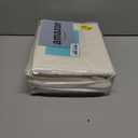 DREAMCARE Queen Size Sheets - Cooling Bed Sheets - 4pcs Set - up to 15" Deep Pocket Queen Sheet Set - Sheets Queen Size Bed - Soft & Long Lasting 100% Fine Brushed Polyester with Side Pocket - Ivory