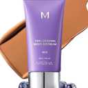 MISSHA M PERFECT COVER SERUM BB CREAM No.33 Tan -Tan with Warm Undertone, BB Cream by Cardi B Pick, Skin Tint, Tinted Moisturizer, Skin Care Foundation Makeup, Korean Makeup, 1.18 Fl oz