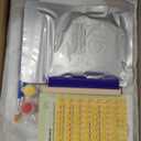 Baby Hand and Footprint Kit - Quick Dry Clay Baby Footprint Kit, Pets Paw, Newborn Keepsake Picture Frame for Boys, Girls, Personalized New Mom Gifts for Shower & Registry, Grandparents (Alpine White)