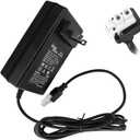 Generic Zodazoqa Power Recliner Power Supply, AC/DC Switching Power Supply Transformer with AC Power Wall Cord 29V 2A Adapter Compatible for Lift Chair or Standing Desk, black