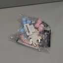 Unicorn Cake Topper Rainbow Unicorn Flower Cake Decorations with Pearl Balls Butterflies Cake Toppers for Girls Kids Women Birthday Party Groovy Boho Rainbow Unicorn Party Supplies