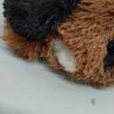 Heartbeat Puppy for Dogs, Helps for Anxiety Relief and Calming, Stuffed Animal Anxiety Calming Behavioral Puppy Heartbeat Toy Sleep aid for Cats Petsfor Small Breeds (dark brown)